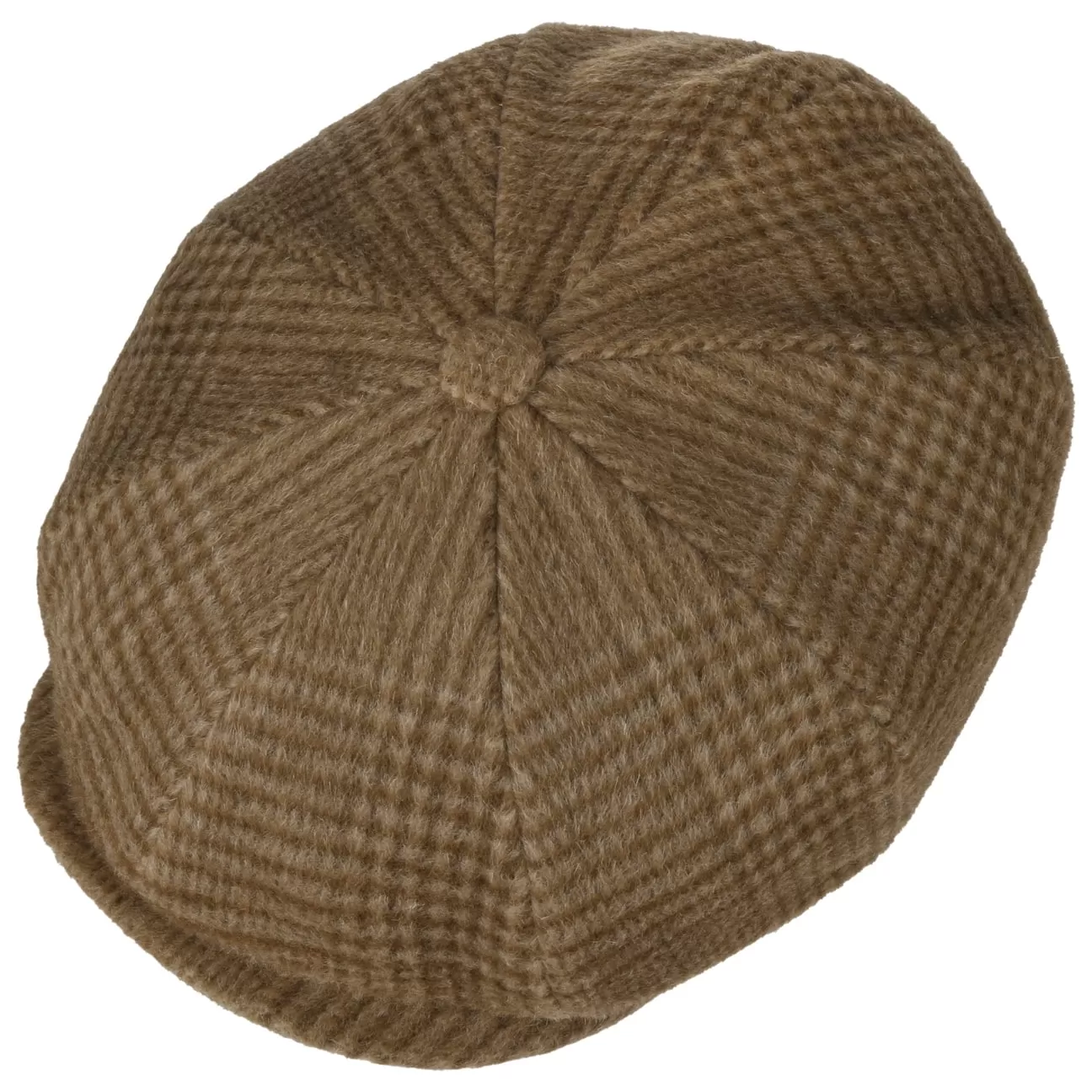 Hatteras Poundhill Wool Mix Flat Cap by Stetson