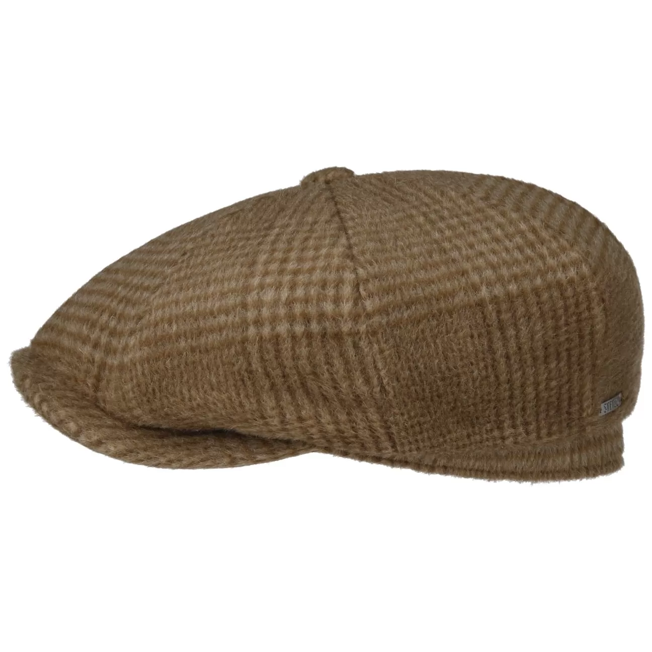 Hatteras Poundhill Wool Mix Flat Cap by Stetson