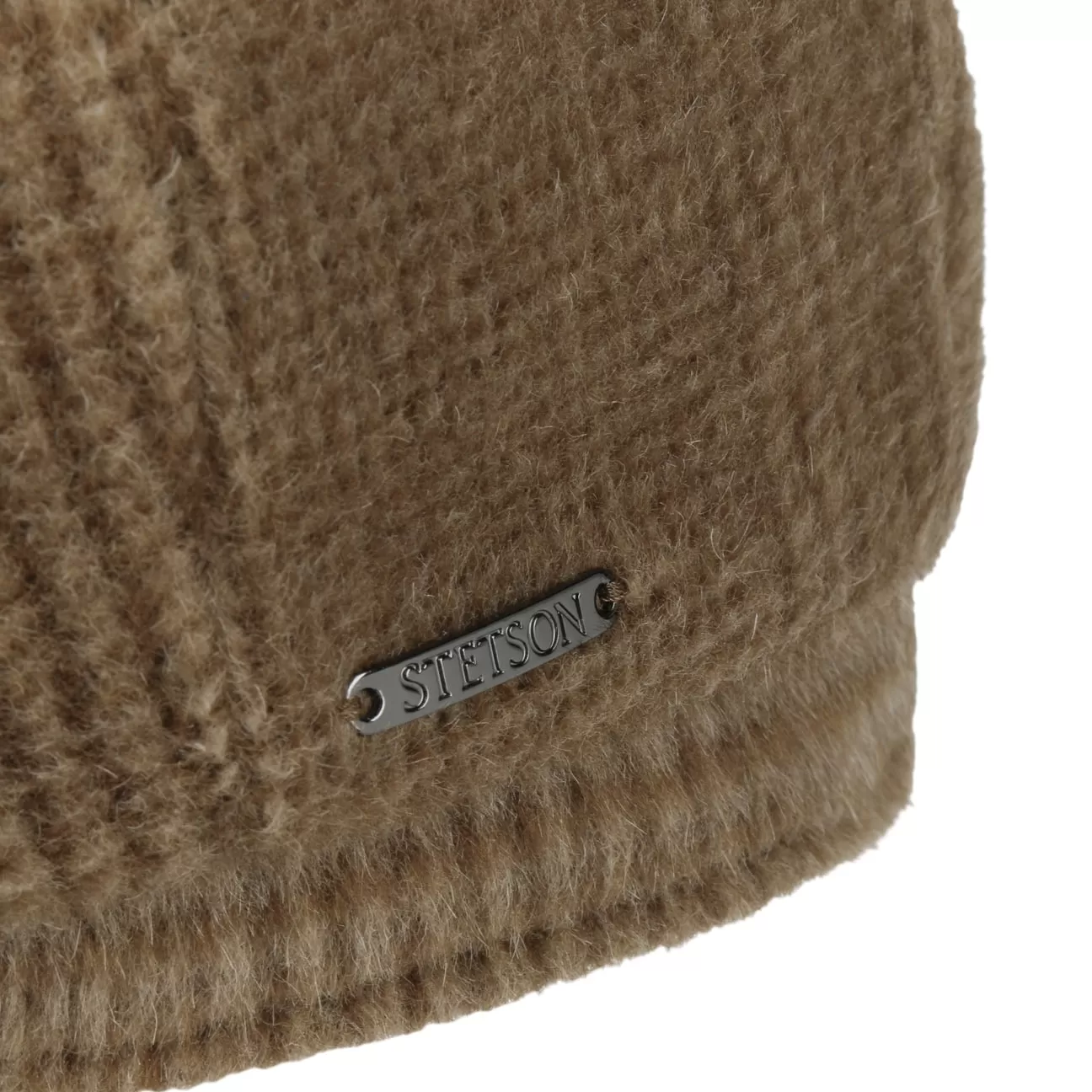 Hatteras Poundhill Wool Mix Flat Cap by Stetson