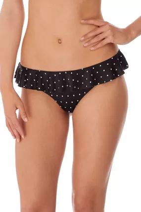 Jewel Cove Italini Bikini Brief Black Dot