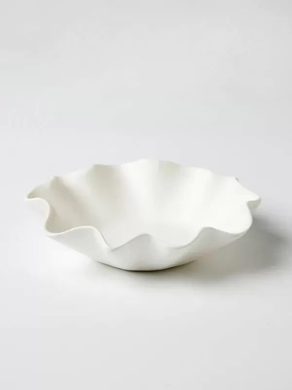 JONES & CO Ruffle Bowl