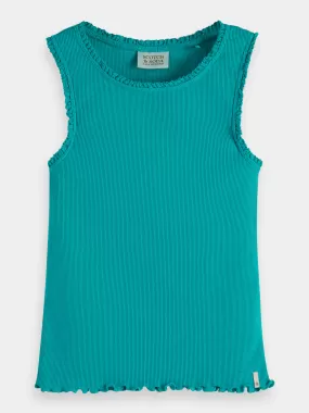 Kids - Fitted ribbed tank top