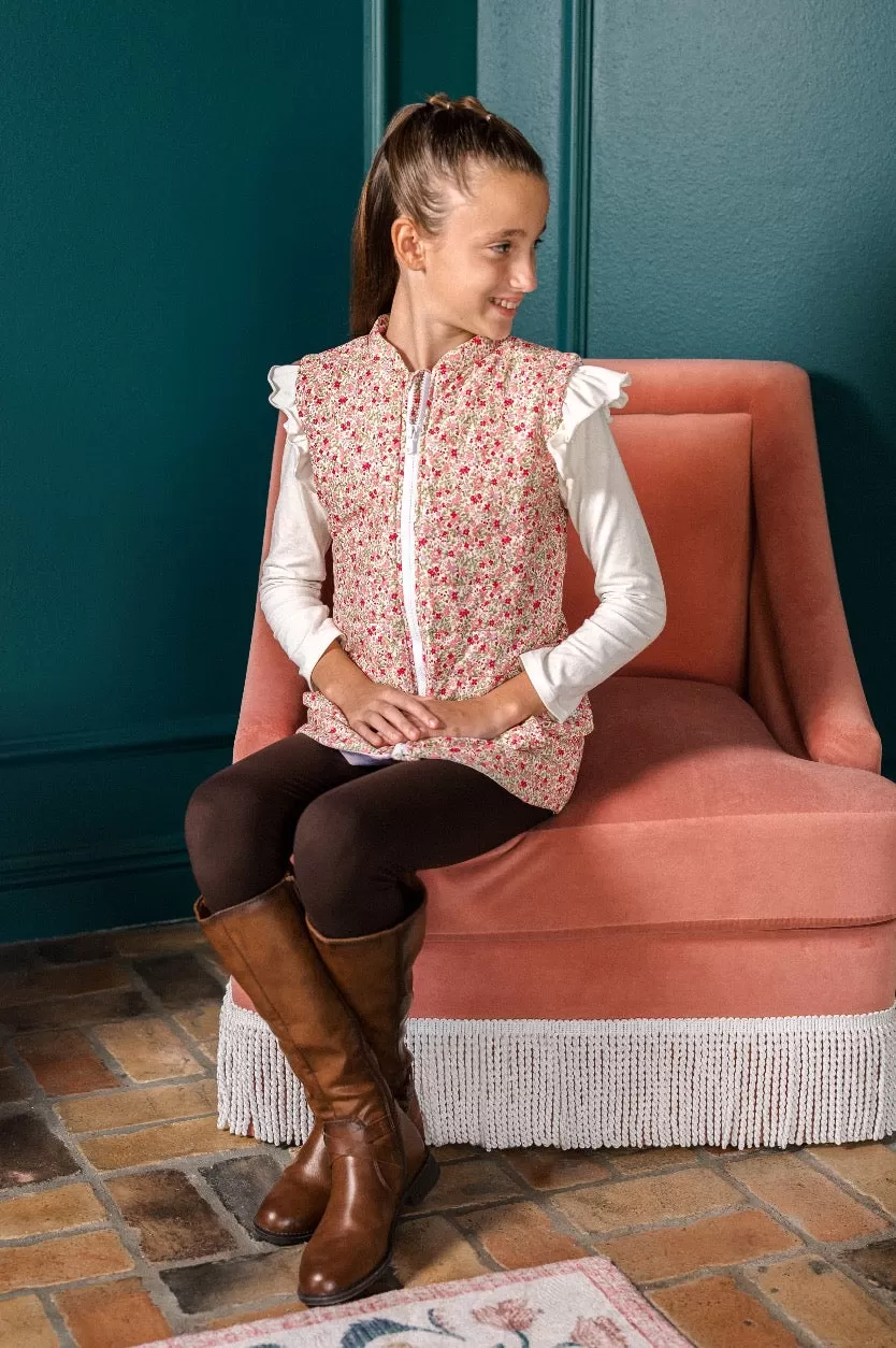 Layne Vest | Autumn Meadow Floral - PRE-SALE