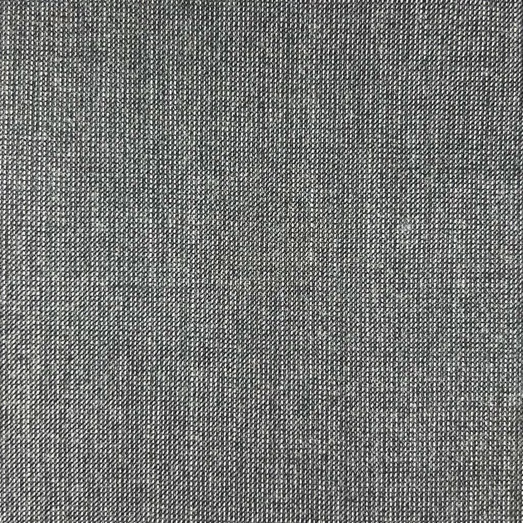 Light Grey Nailhead Flannel With Comfort Stretch