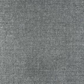 Light Grey Plain Weave Flannel With Comfort Stretch