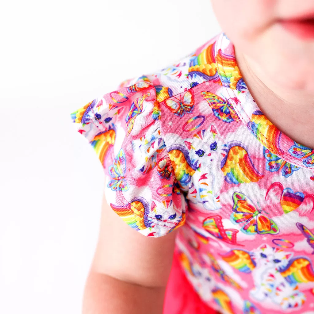 Lisa Frank® Angel Kitty™ Tulle Bodysuit Dress