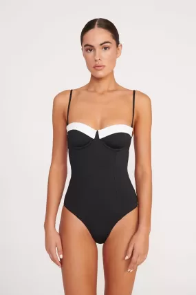 MAEVE ONE PIECE | BLACK WHITE