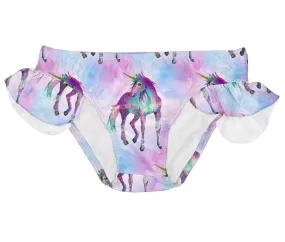 Magical Unicorn Frill Swim Bottoms