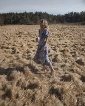 Mallee Gingham Crop Top