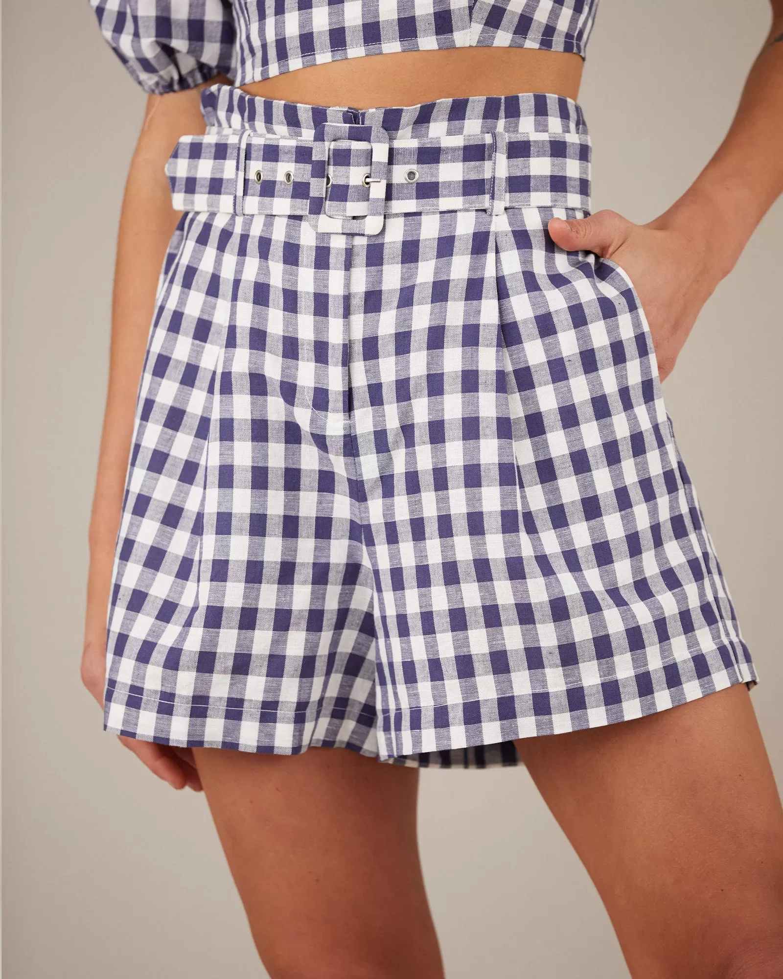 Mallee Gingham Short