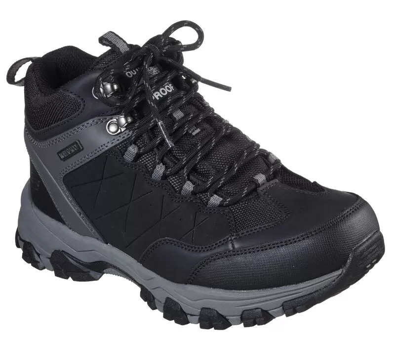 Men's Relaxed Fit Skechers 66283 Selmen Telago Hiking Boots