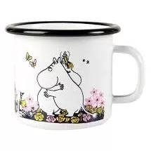 Moomin Enamel Mug 2.5 dl Moomin Hug