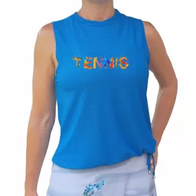 Original Mesh Tennis Art Relax Top