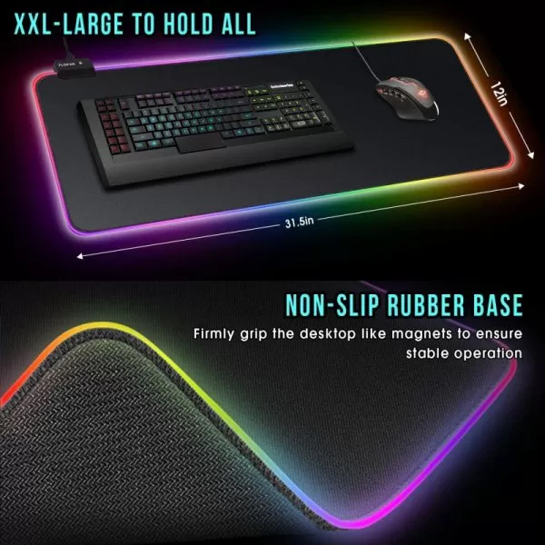 RGB Gaming Pad with RGB lights