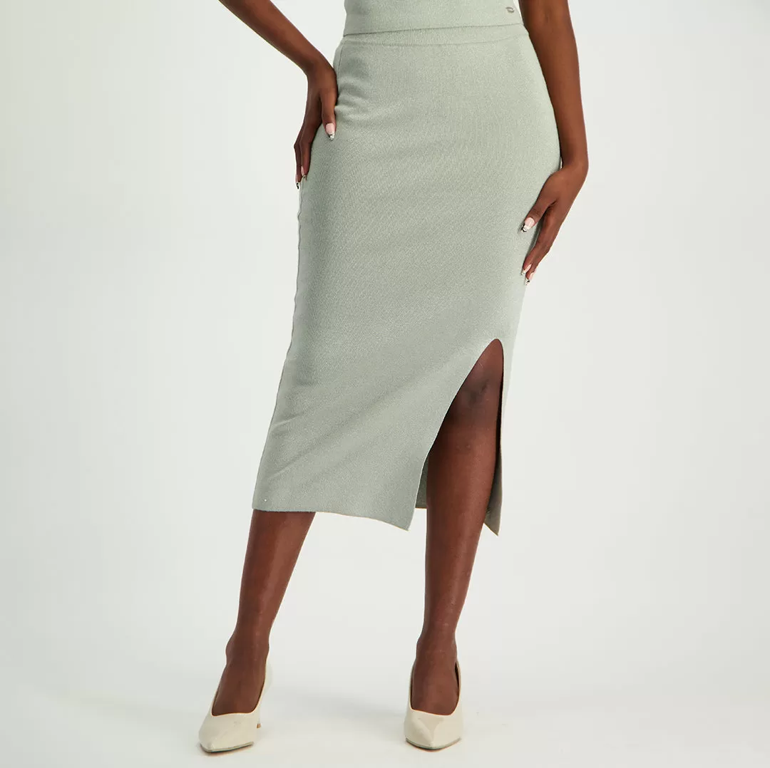 Skirt With Front Slit