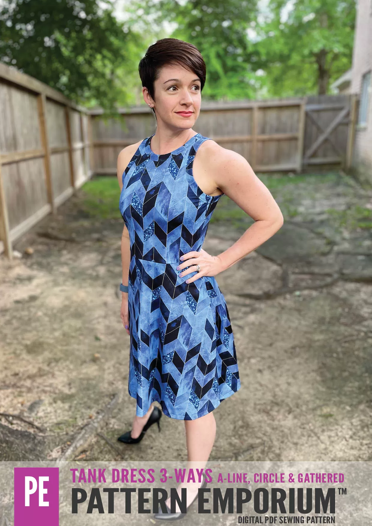 Tank Dress 3-Ways | Sewing Pattern