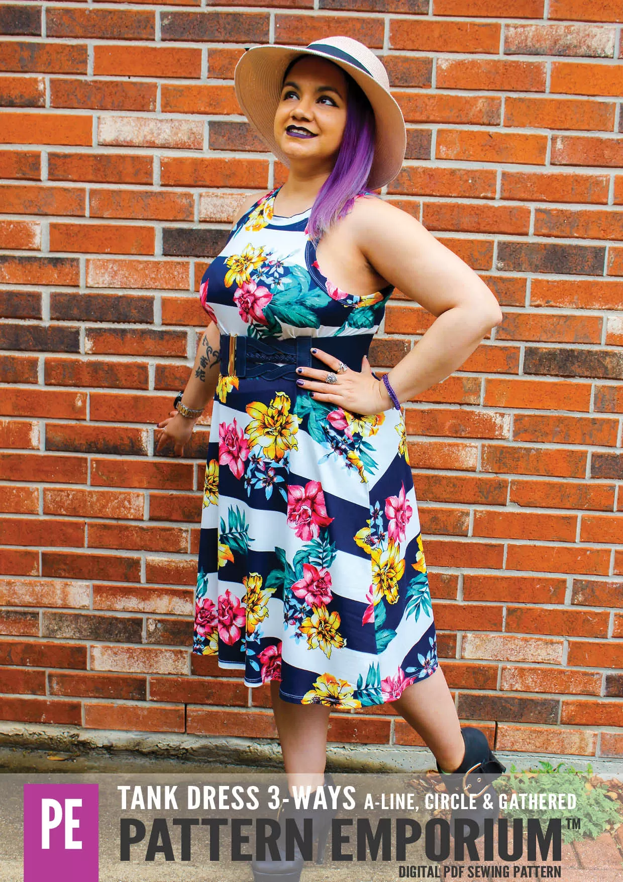 Tank Dress 3-Ways | Sewing Pattern