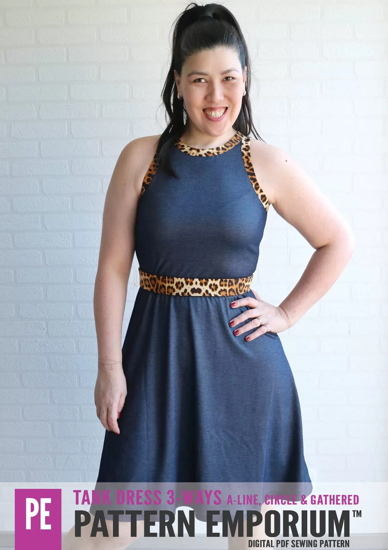 Tank Dress 3-Ways | Sewing Pattern