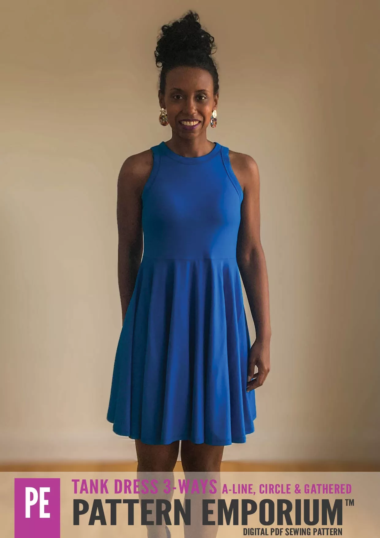 Tank Dress 3-Ways | Sewing Pattern