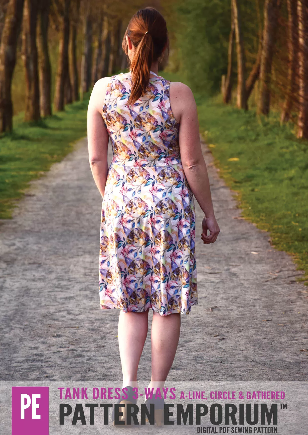 Tank Dress 3-Ways | Sewing Pattern