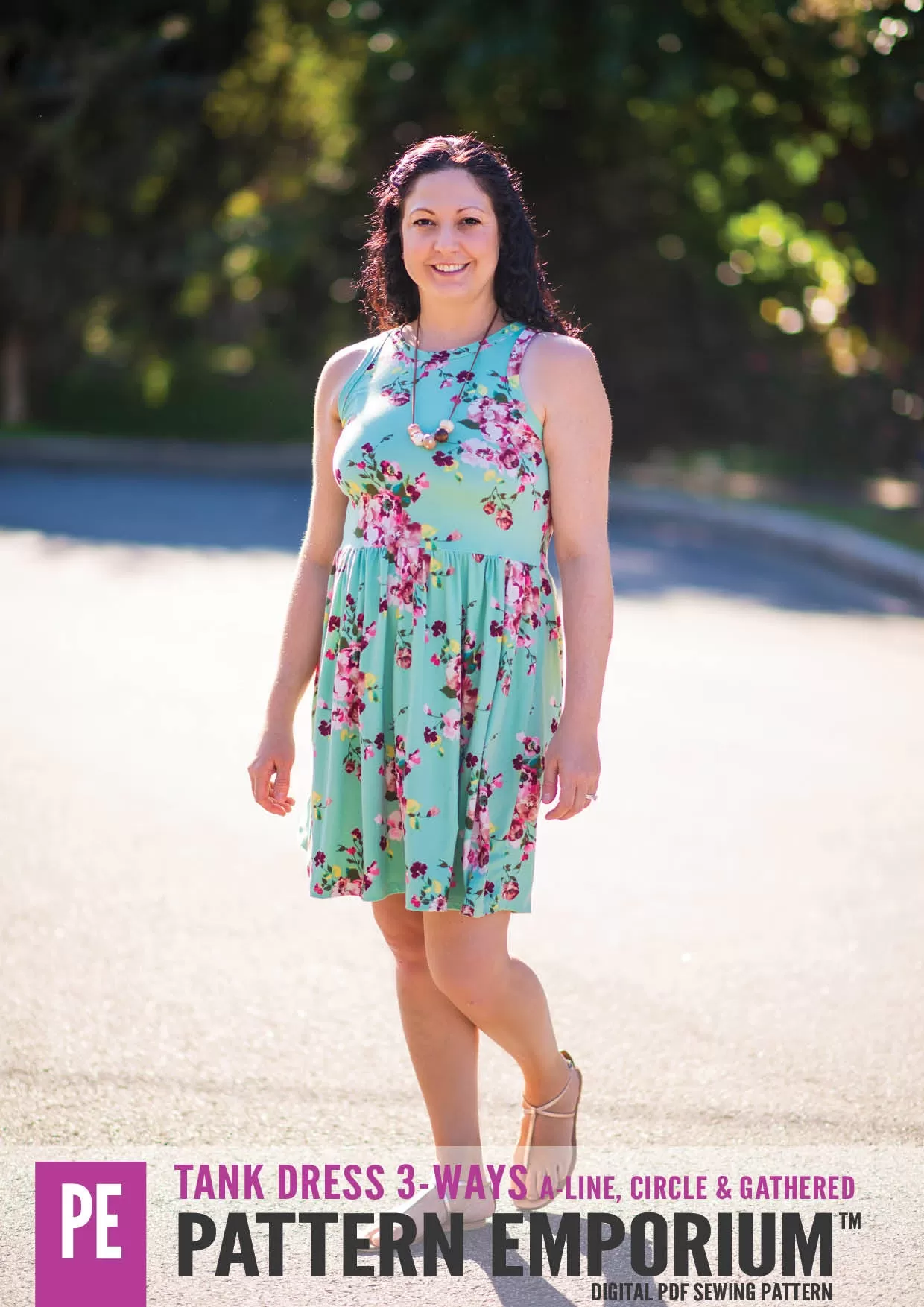 Tank Dress 3-Ways | Sewing Pattern