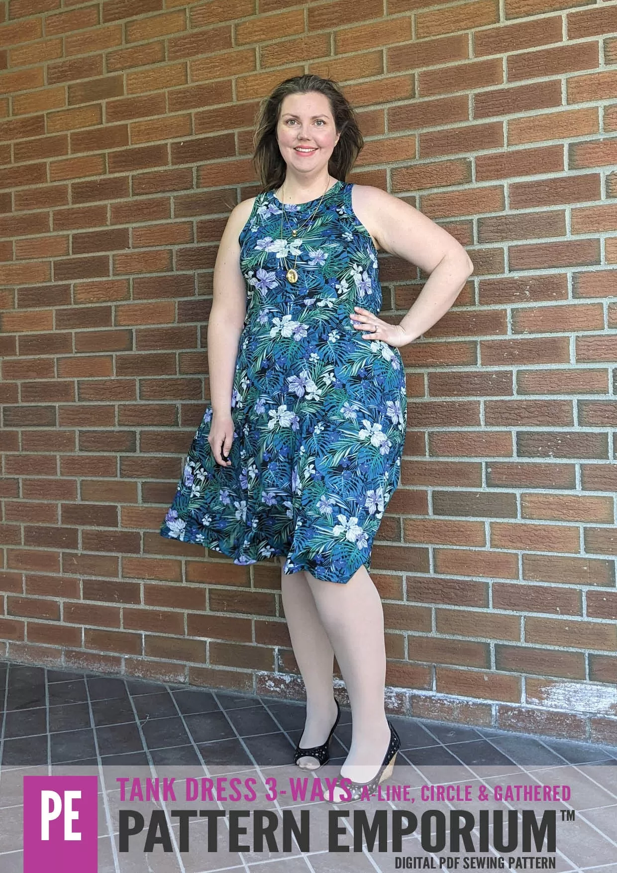 Tank Dress 3-Ways | Sewing Pattern