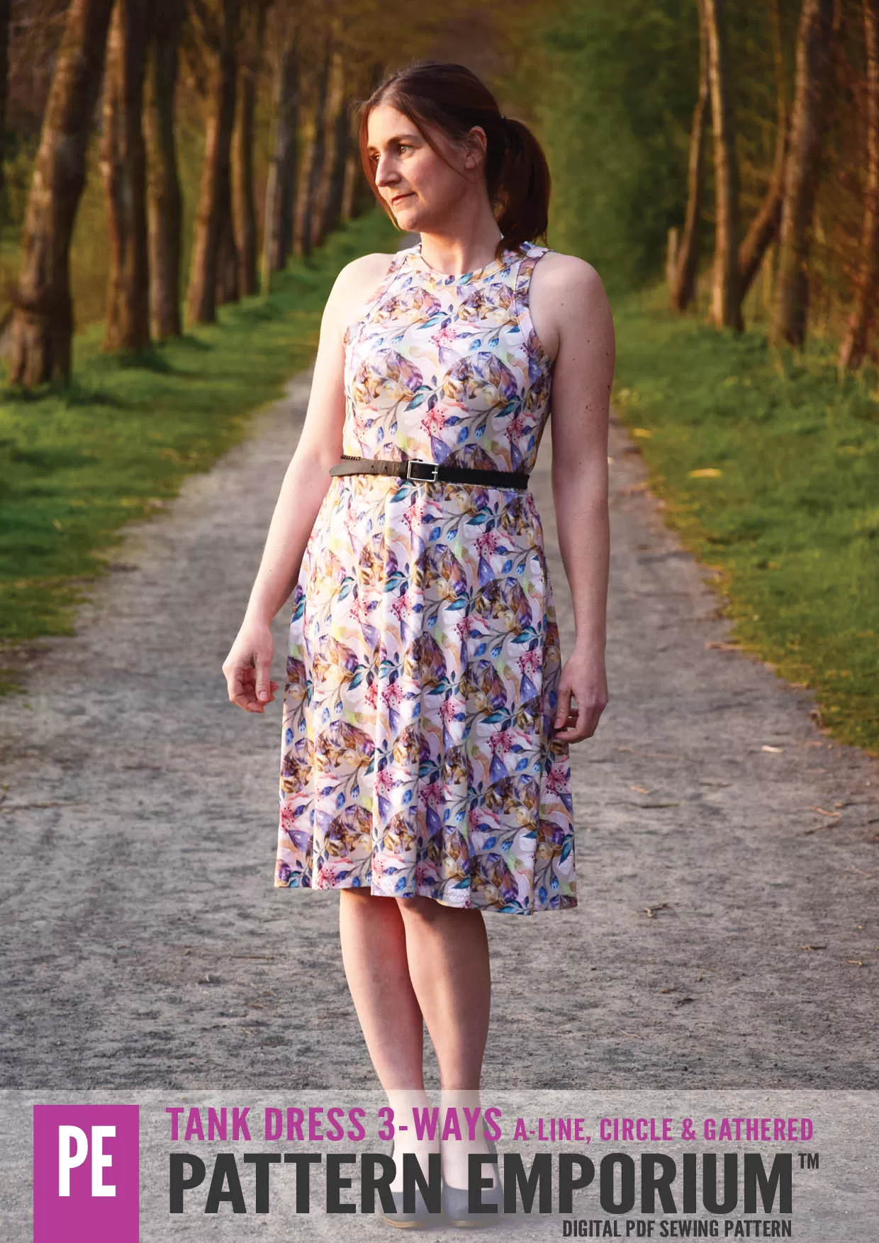 Tank Dress 3-Ways | Sewing Pattern