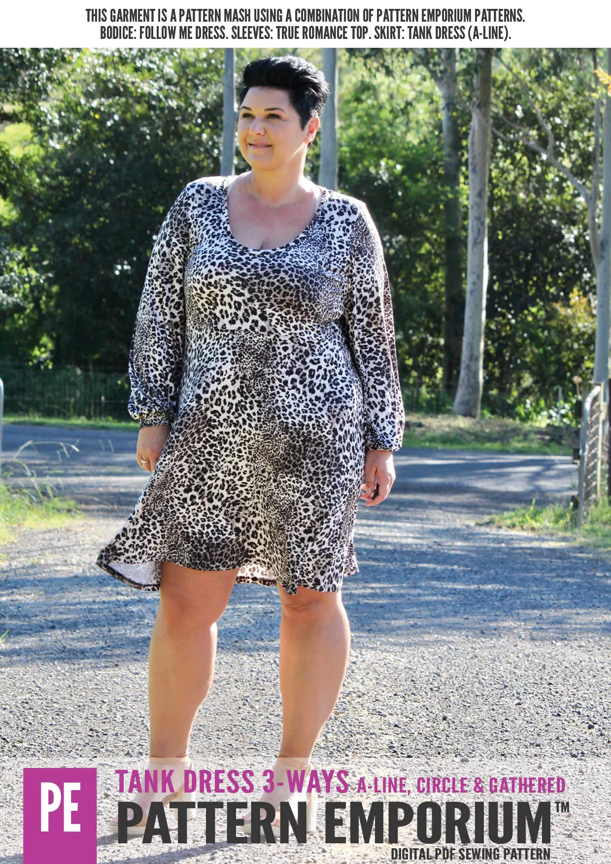 Tank Dress 3-Ways | Sewing Pattern