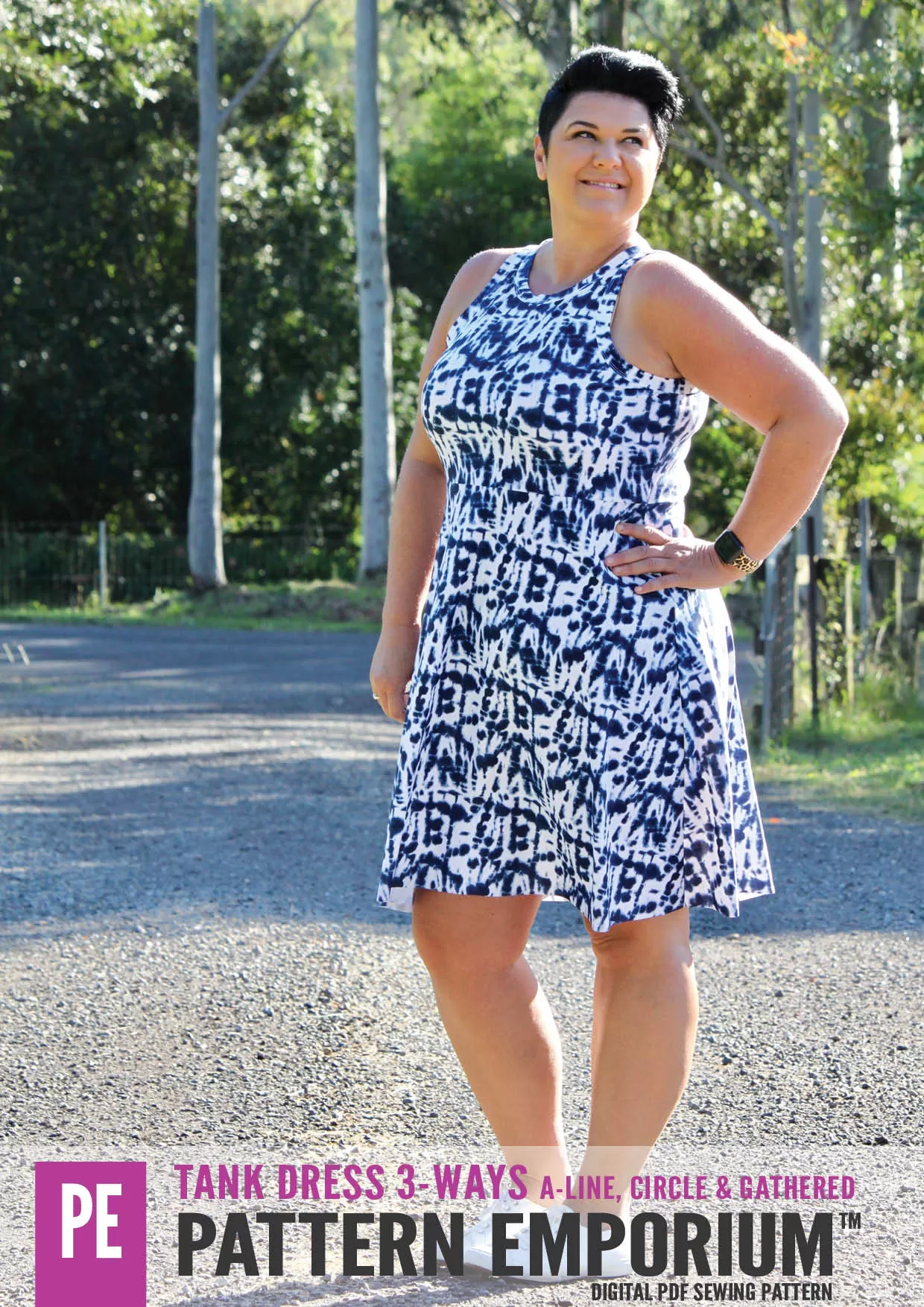 Tank Dress 3-Ways | Sewing Pattern