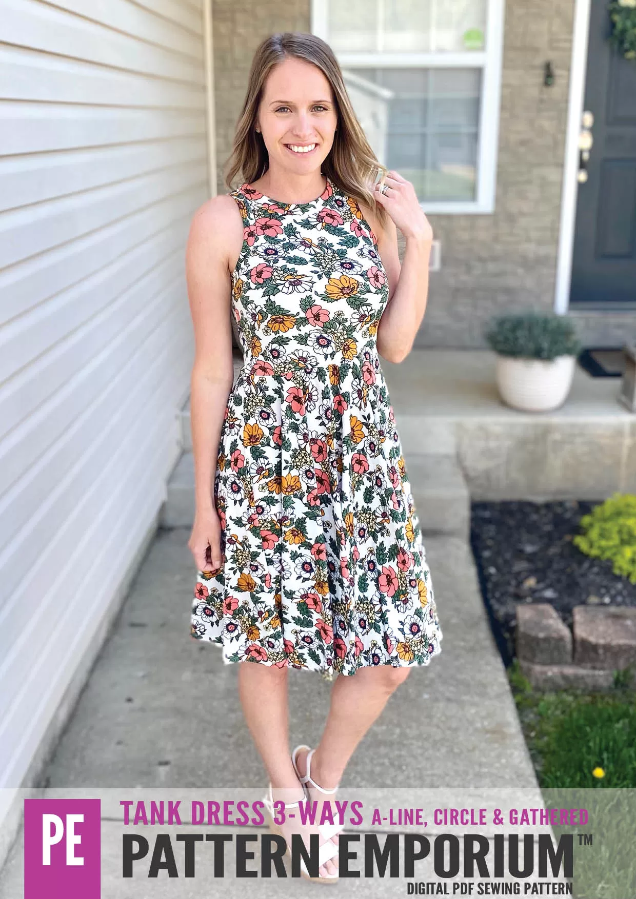 Tank Dress 3-Ways | Sewing Pattern