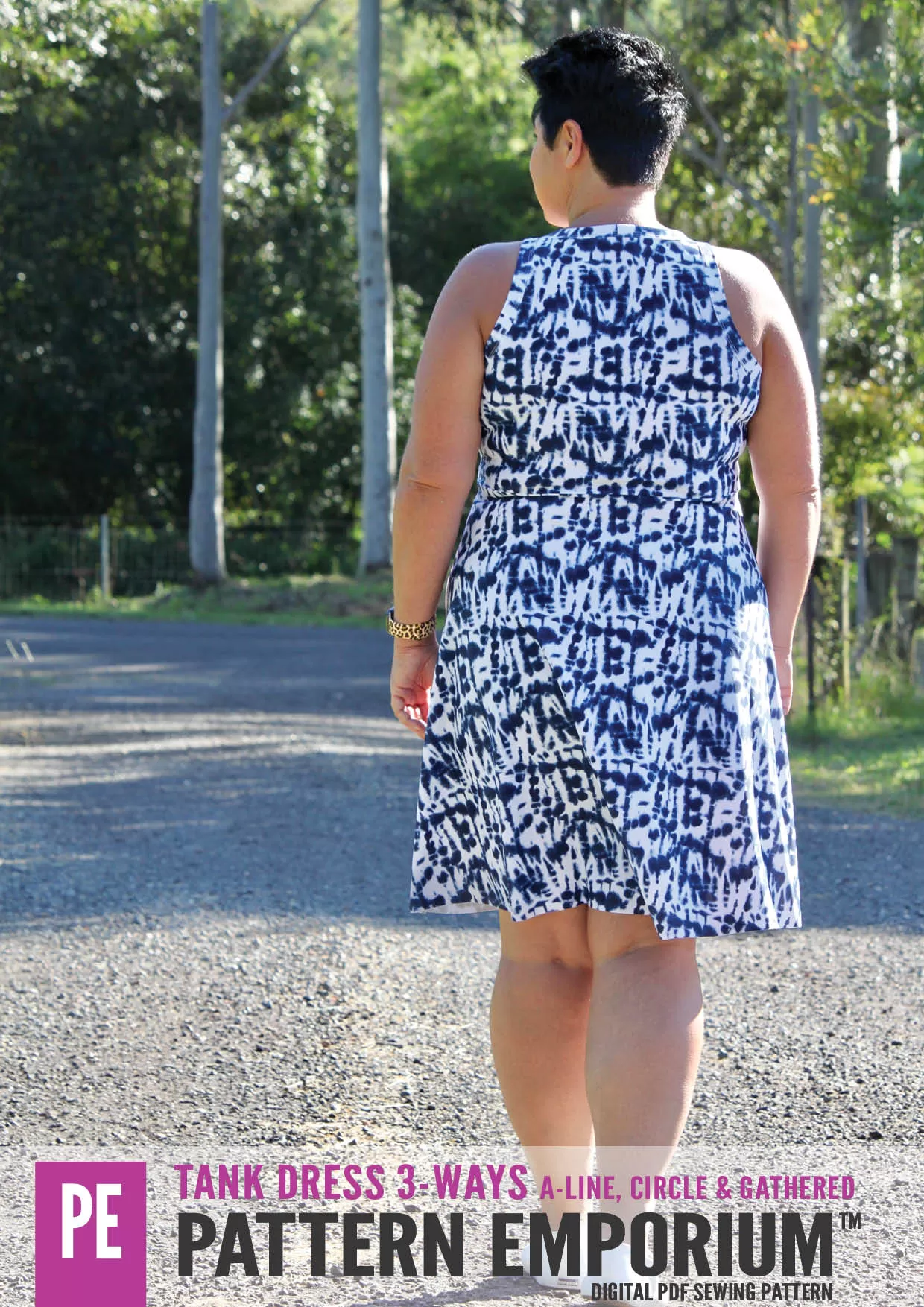 Tank Dress 3-Ways | Sewing Pattern