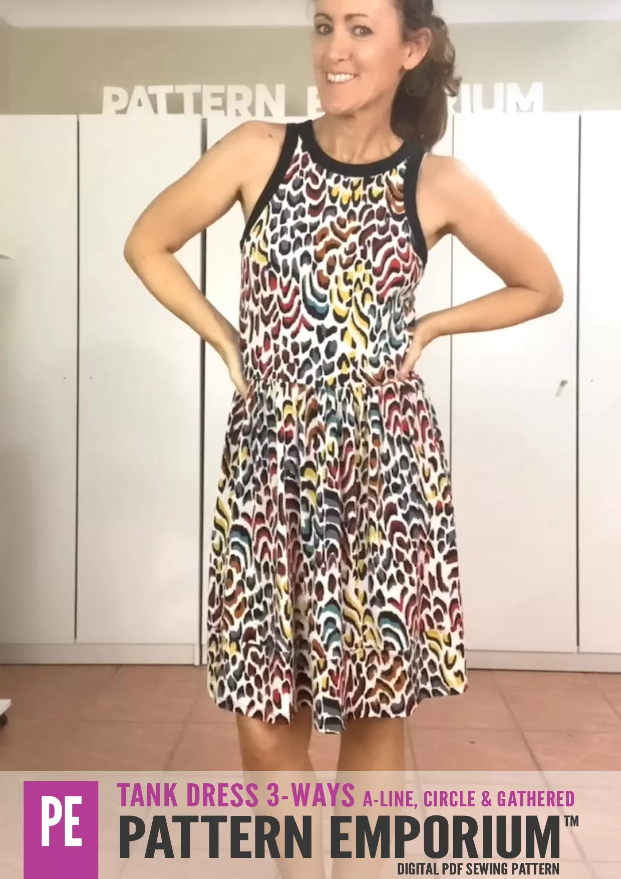 Tank Dress 3-Ways | Sewing Pattern