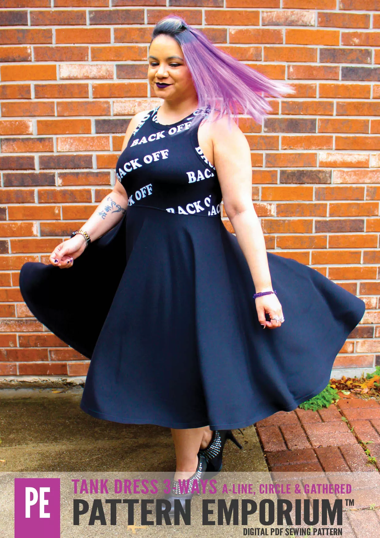 Tank Dress 3-Ways | Sewing Pattern