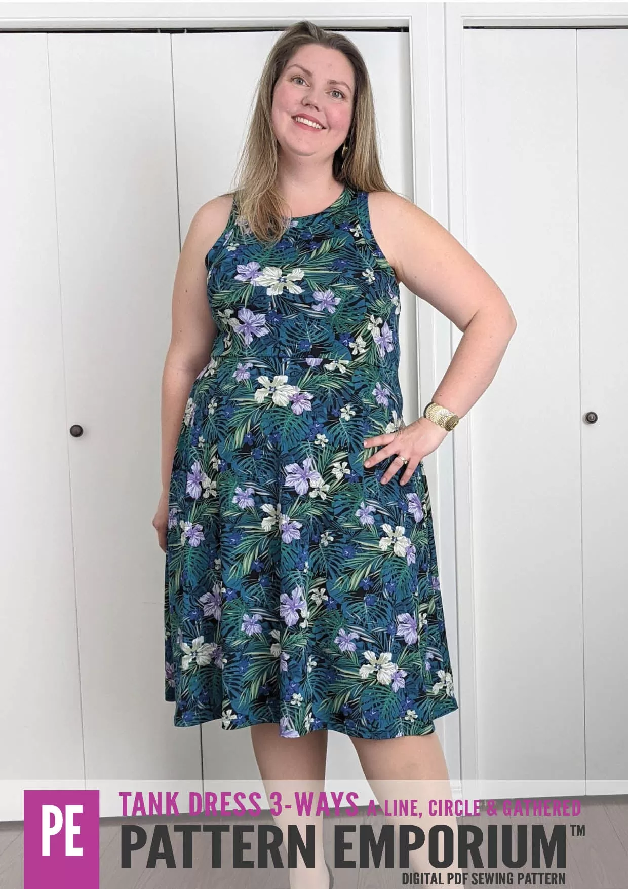 Tank Dress 3-Ways | Sewing Pattern