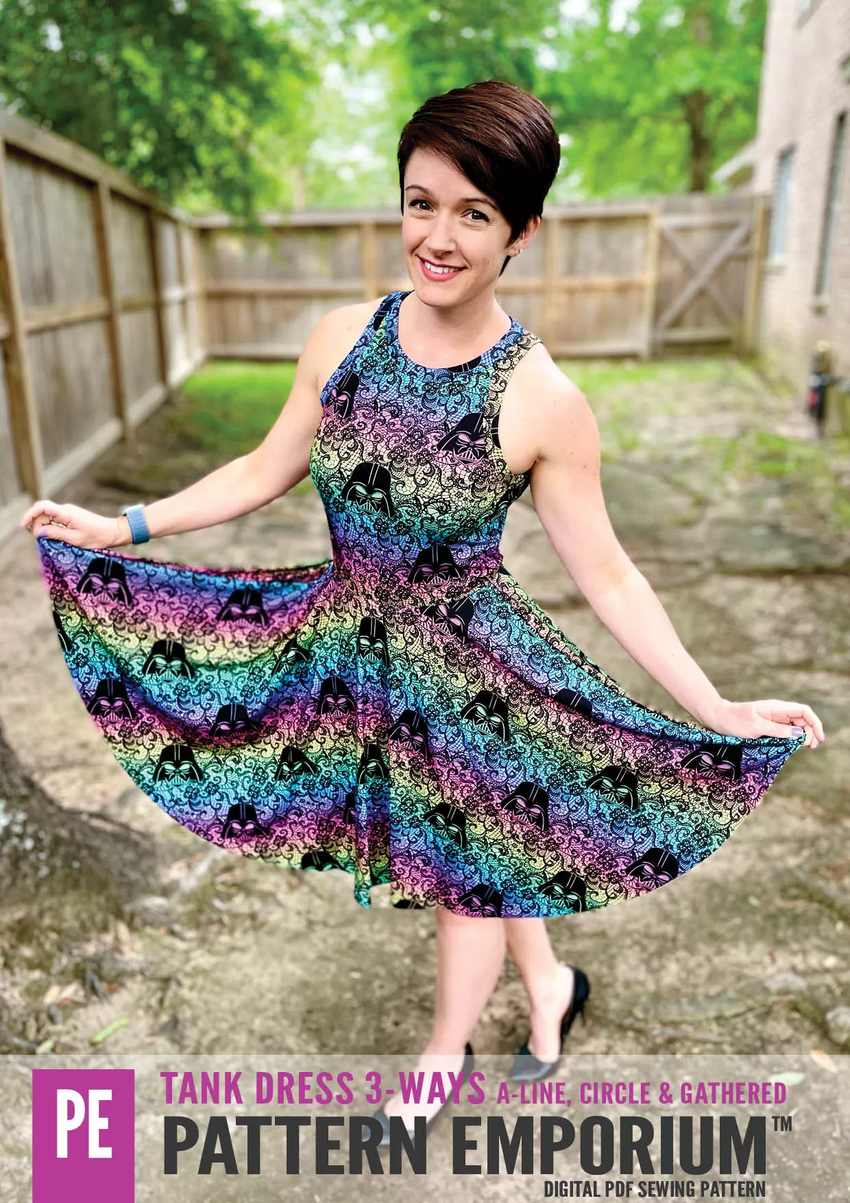 Tank Dress 3-Ways | Sewing Pattern