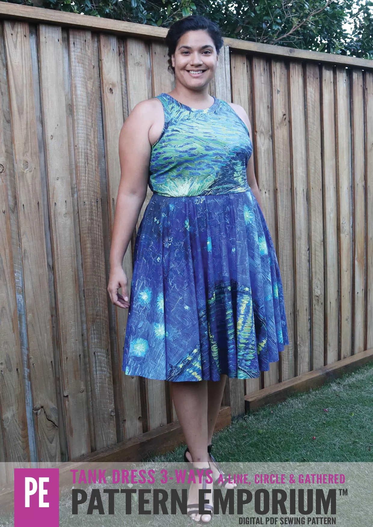 Tank Dress 3-Ways | Sewing Pattern