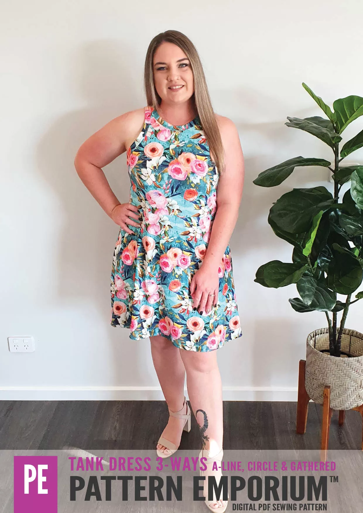 Tank Dress 3-Ways | Sewing Pattern