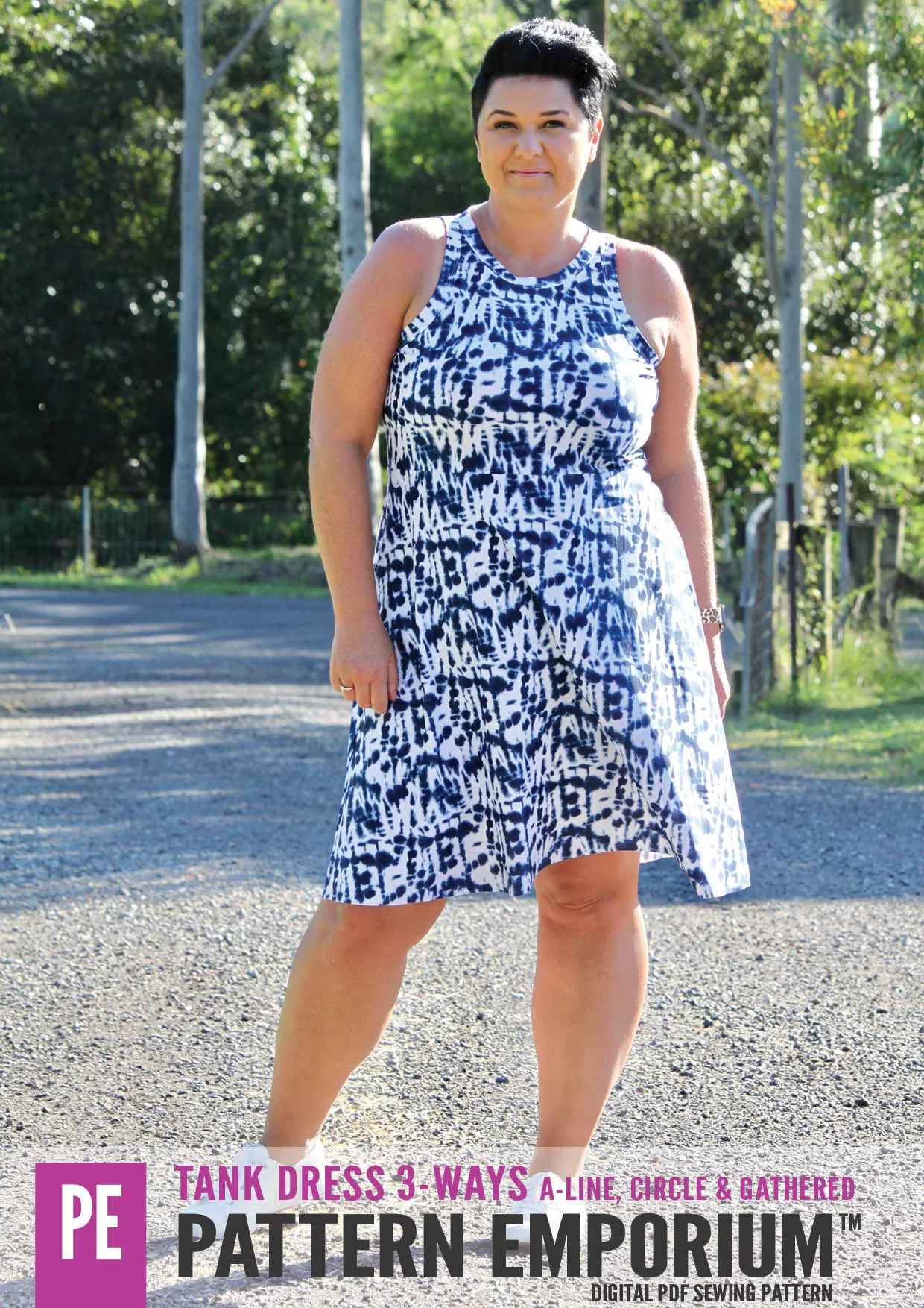 Tank Dress 3-Ways | Sewing Pattern