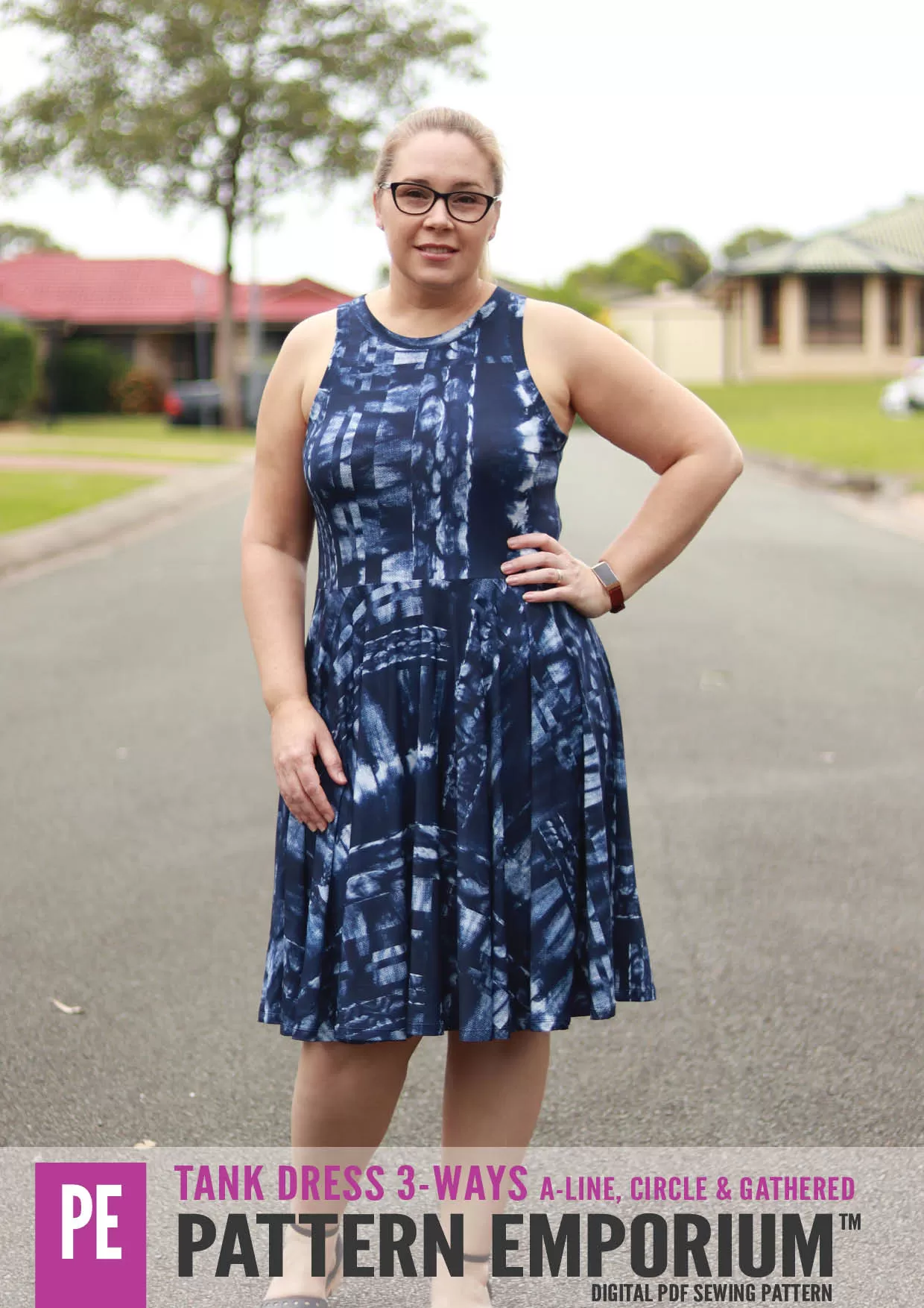 Tank Dress 3-Ways | Sewing Pattern