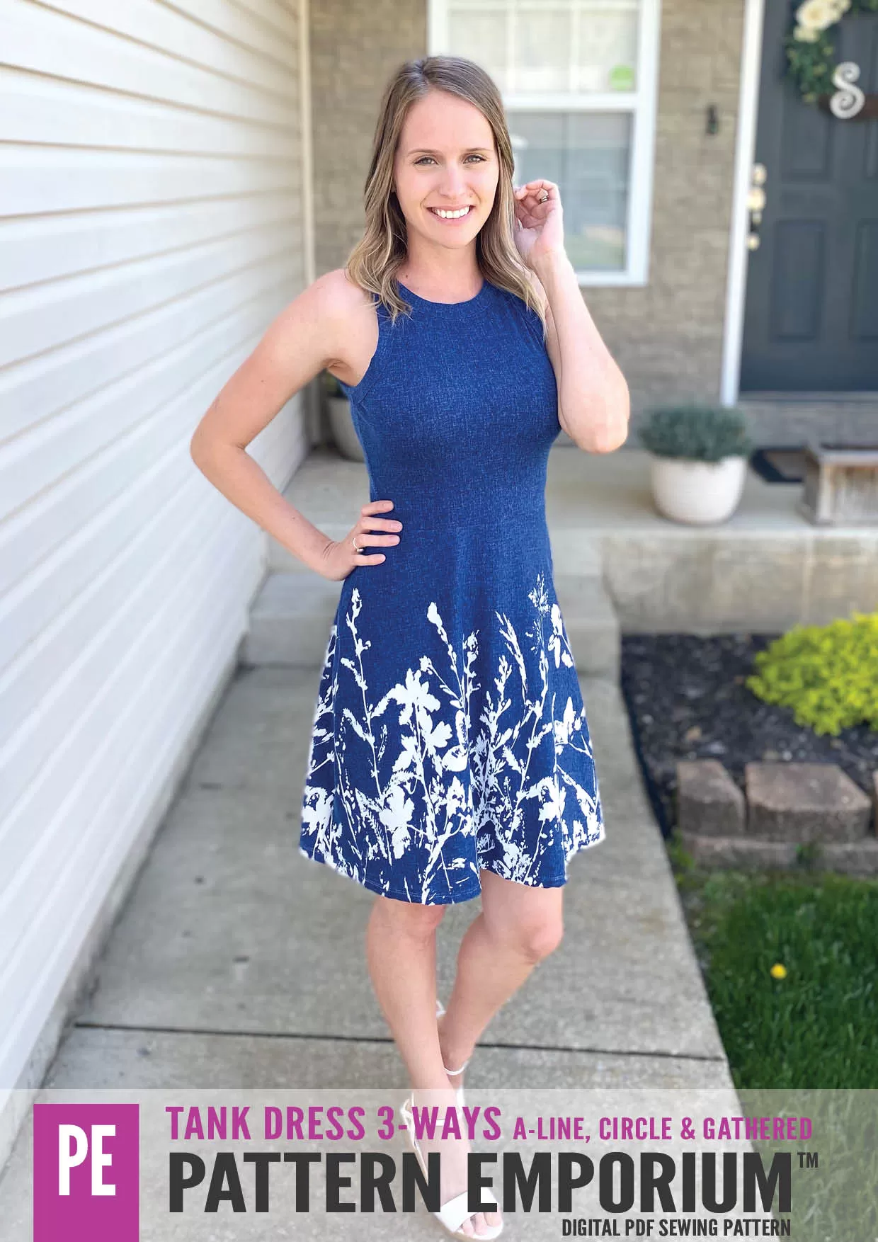 Tank Dress 3-Ways | Sewing Pattern