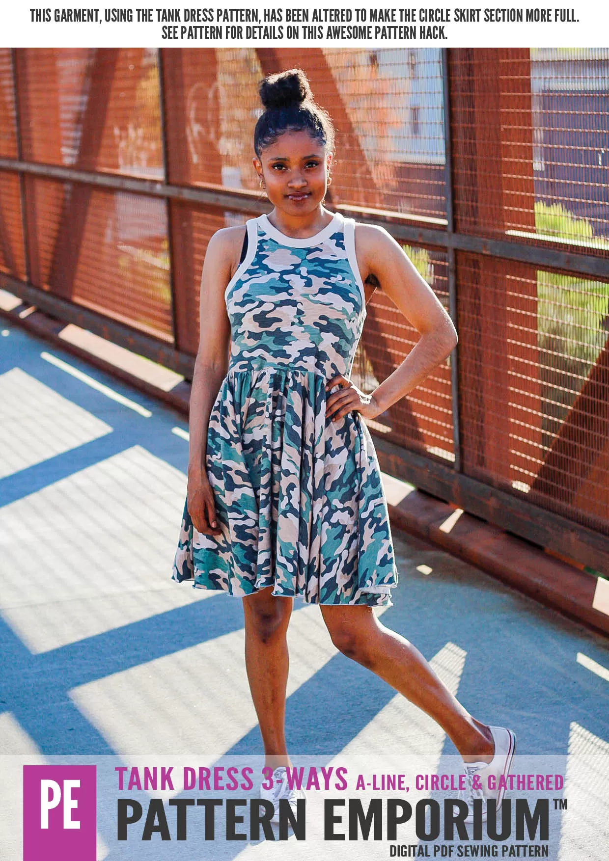 Tank Dress 3-Ways | Sewing Pattern