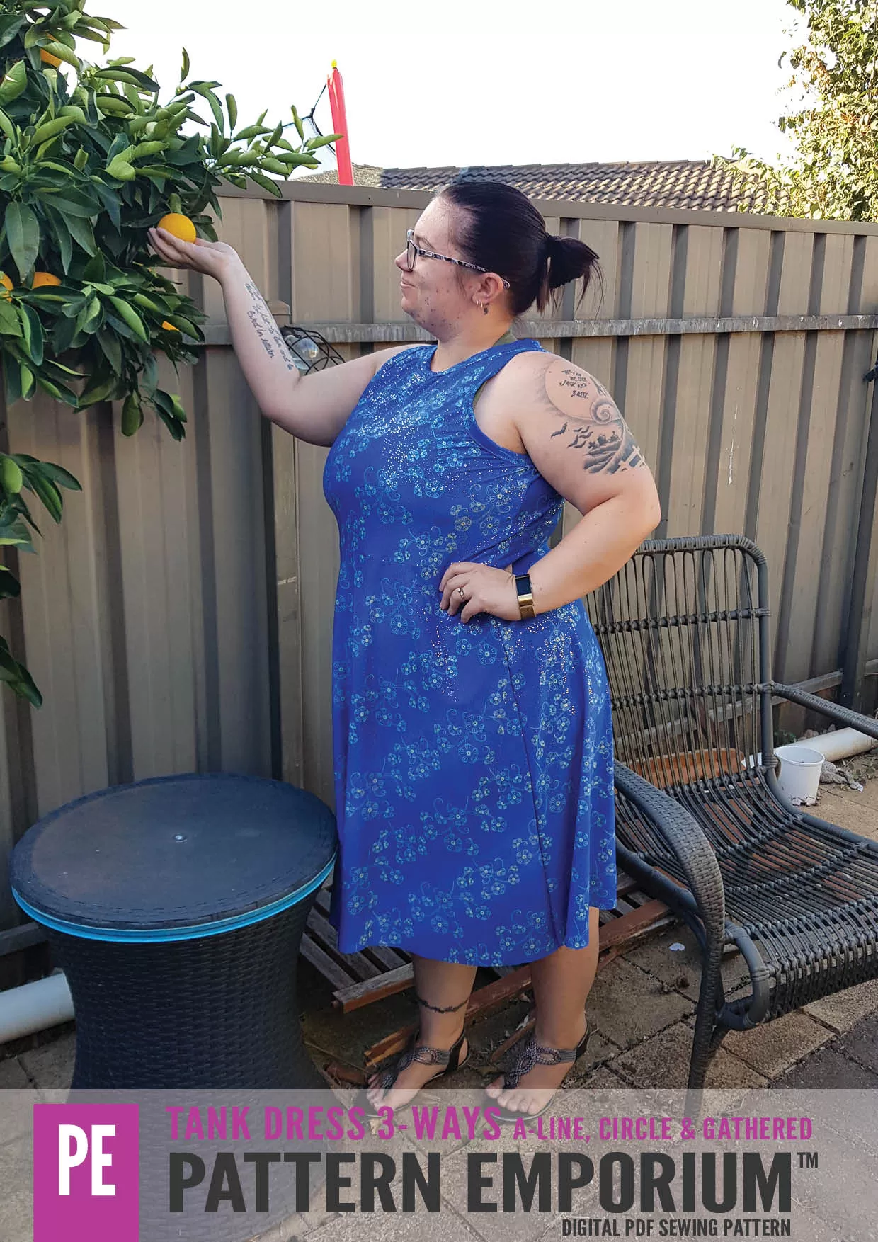 Tank Dress 3-Ways | Sewing Pattern