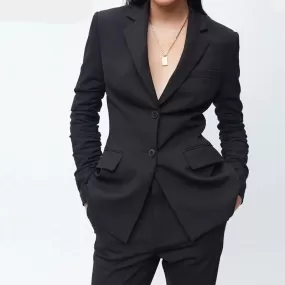 The Attorney Blazer Women - Formal-Business - Plain-Solid