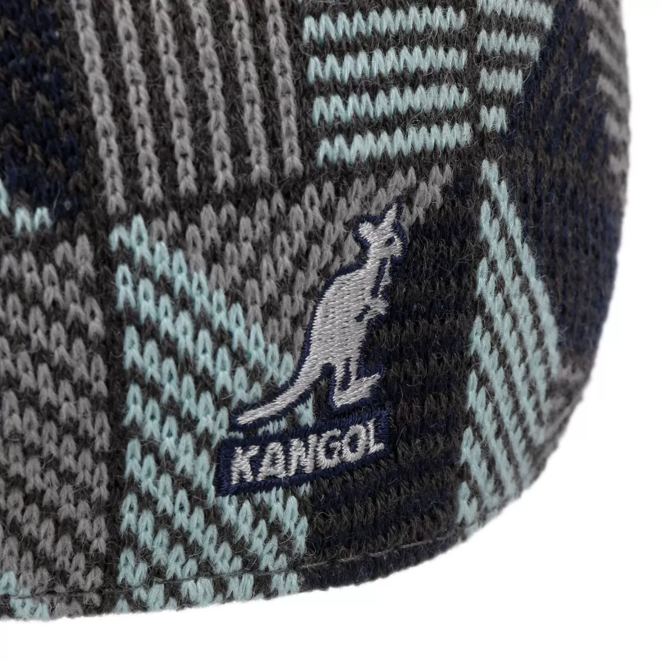 Tiled 507 Flat Cap by Kangol