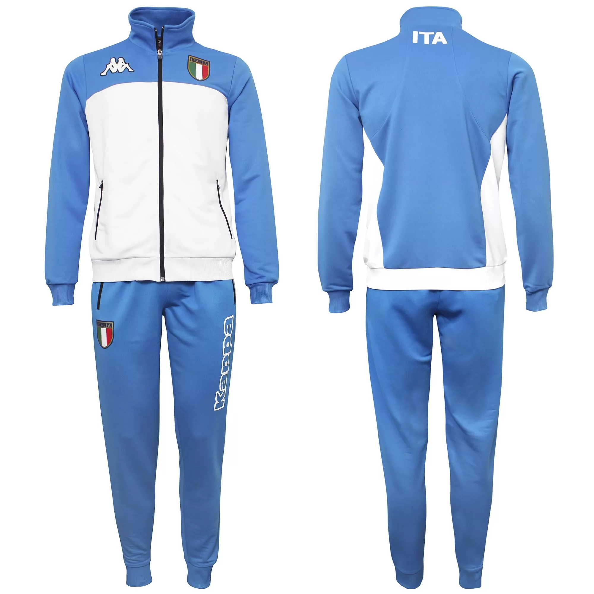 WANCY ITA - Sport Suits - TRACKSUIT - Man - WHITE-AZZURRO ITALIA