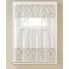 Wholesale crown Cotton lace 3 piece Kitchen Curtain Set