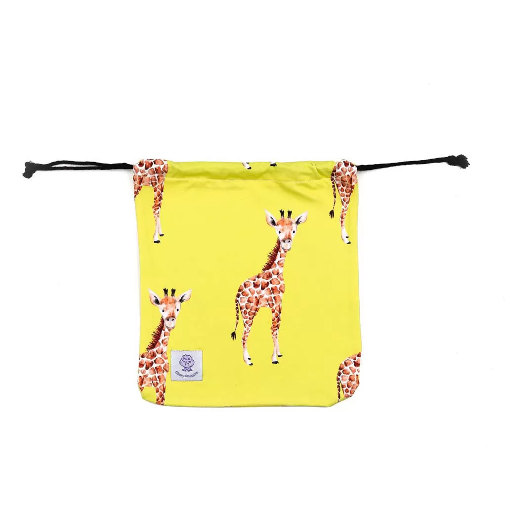 Yellow Giraffe Girls Long Sleeve Two Piece Zip Swimmers